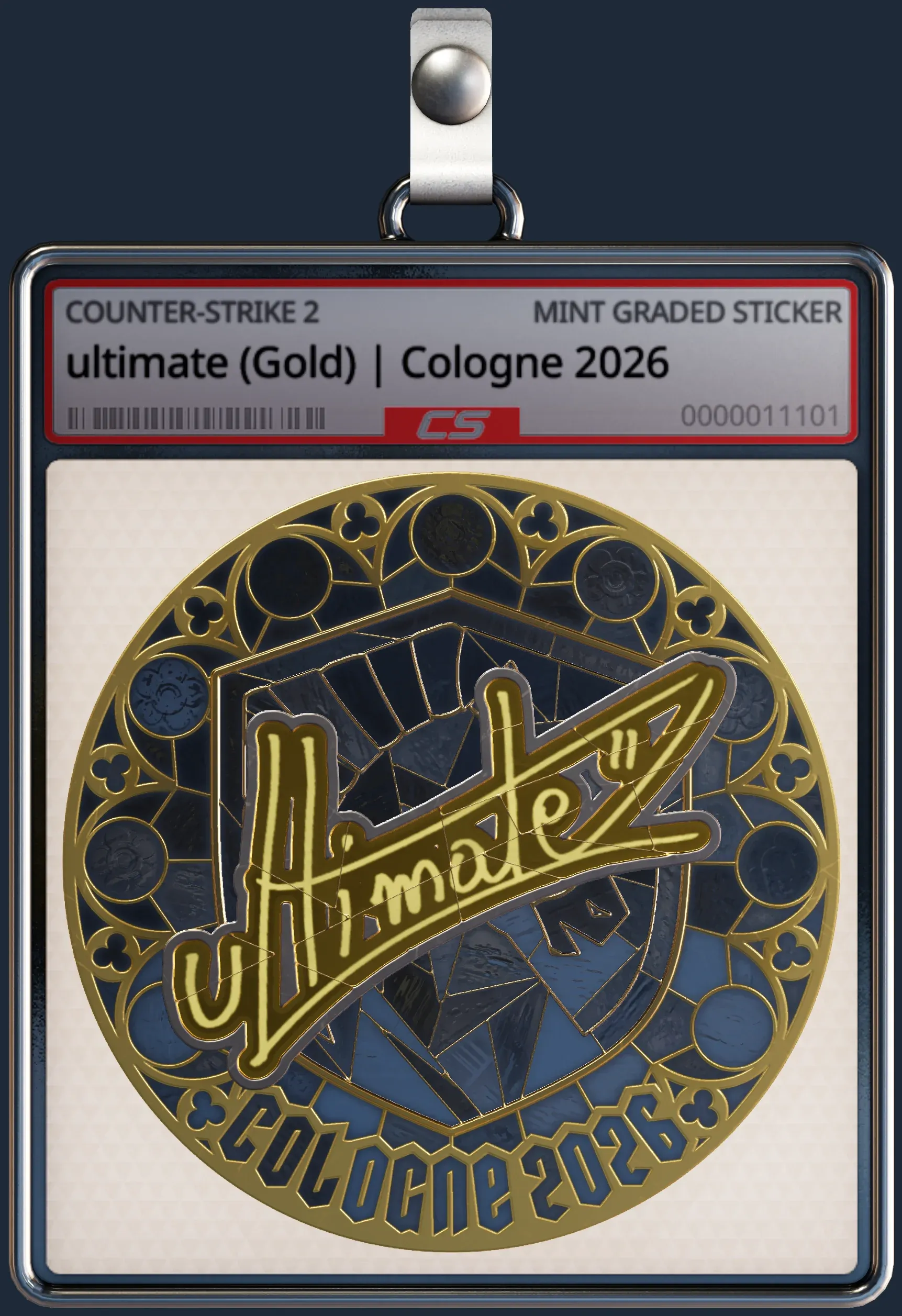 Sticker | ultimate (Gold) | Cologne 2026 Sticker | ultimate (Gold) | Cologne 2026