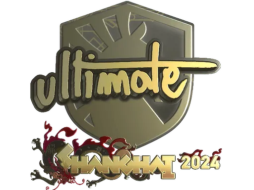 Sticker | ultimate (Gold) | Shanghai 2024