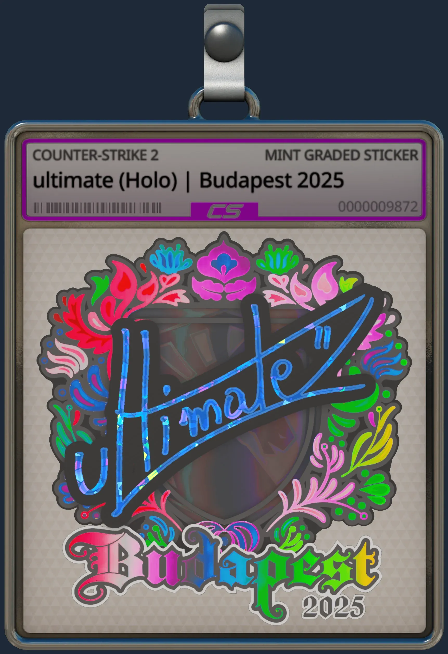 Sticker | ultimate (Holo) | Budapest 2025