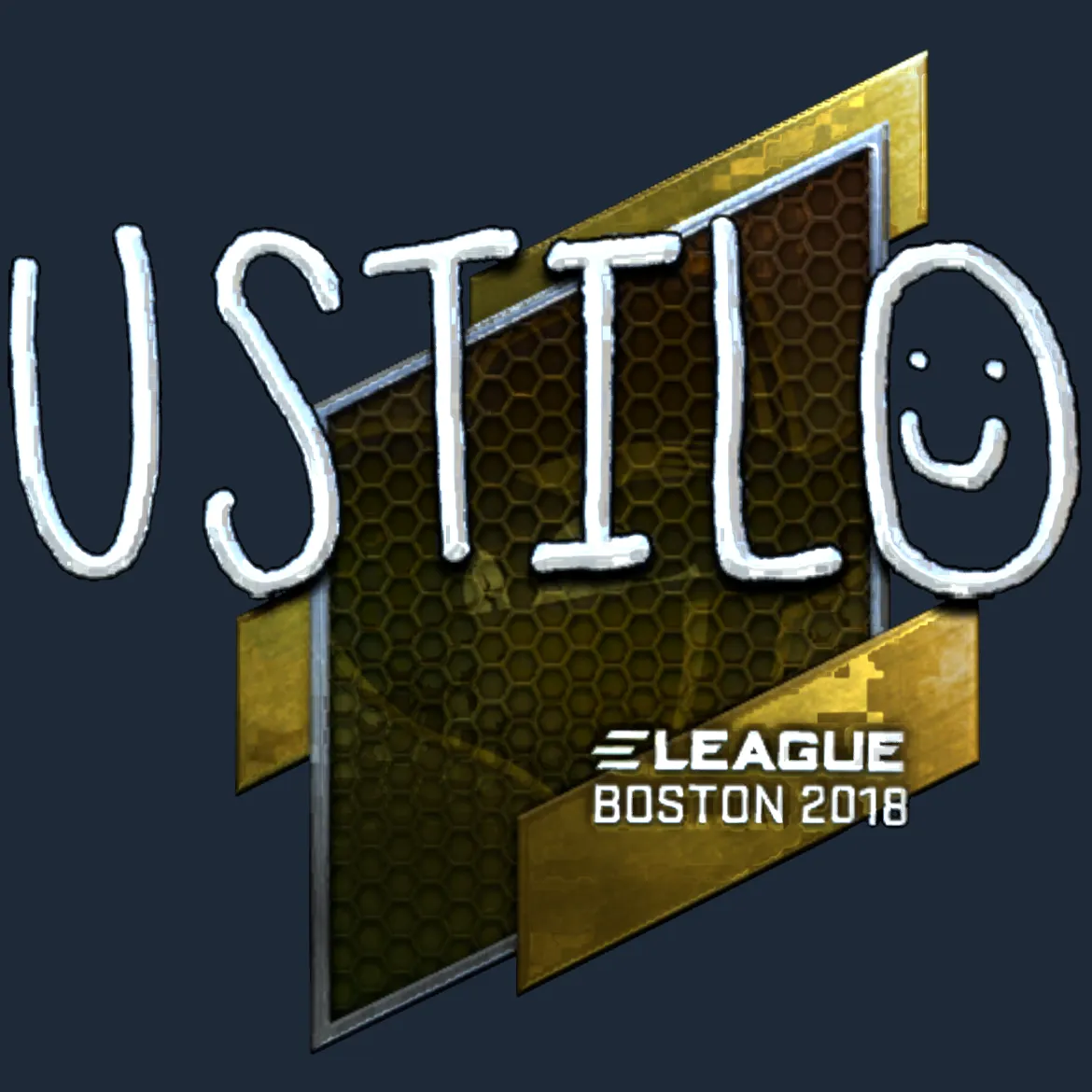 Sticker | USTILO (Foil) | Boston 2018