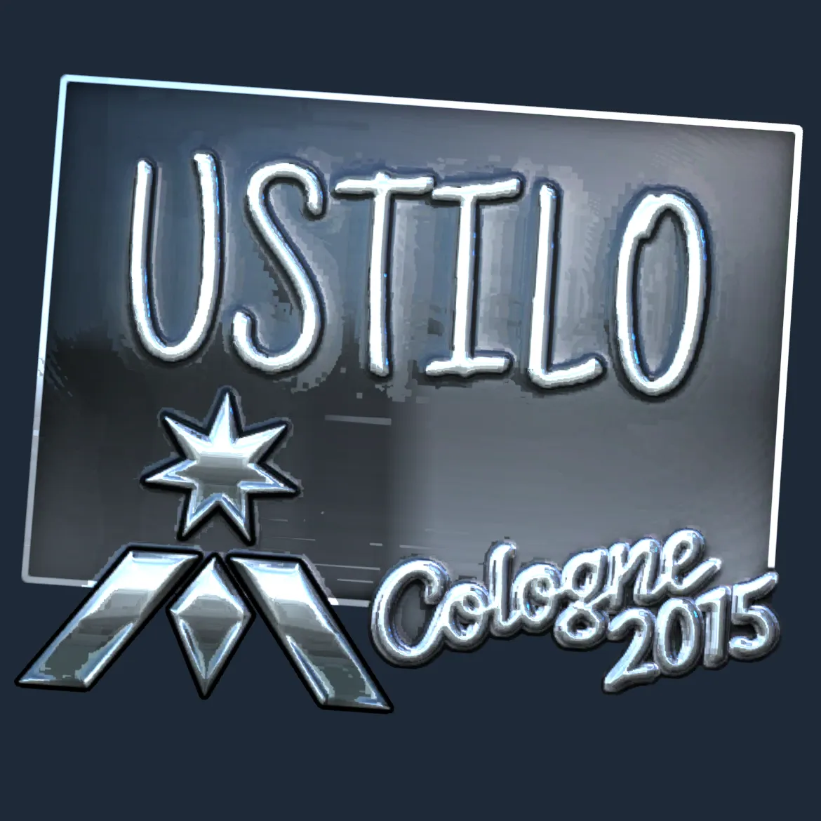 Sticker | USTILO (Foil) | Cologne 2015
