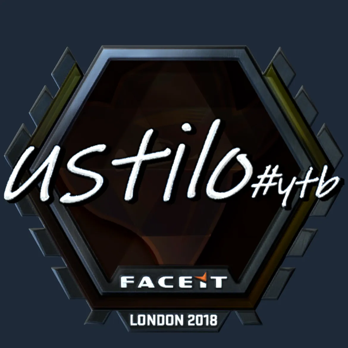 Sticker | USTILO (Foil) | London 2018