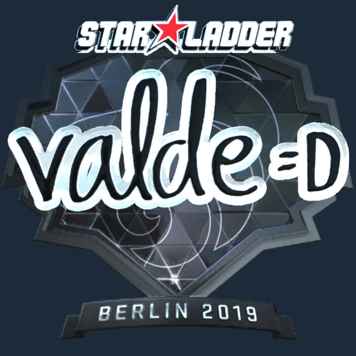 Sticker | v4lde (Foil) | Berlin 2019