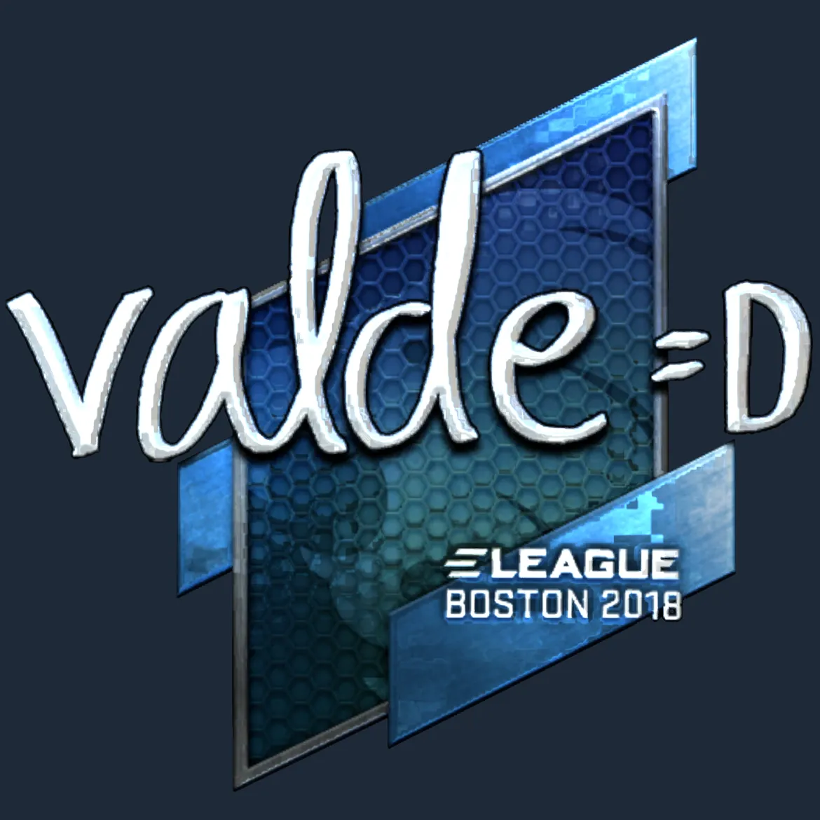 Sticker | v4lde (Foil) | Boston 2018