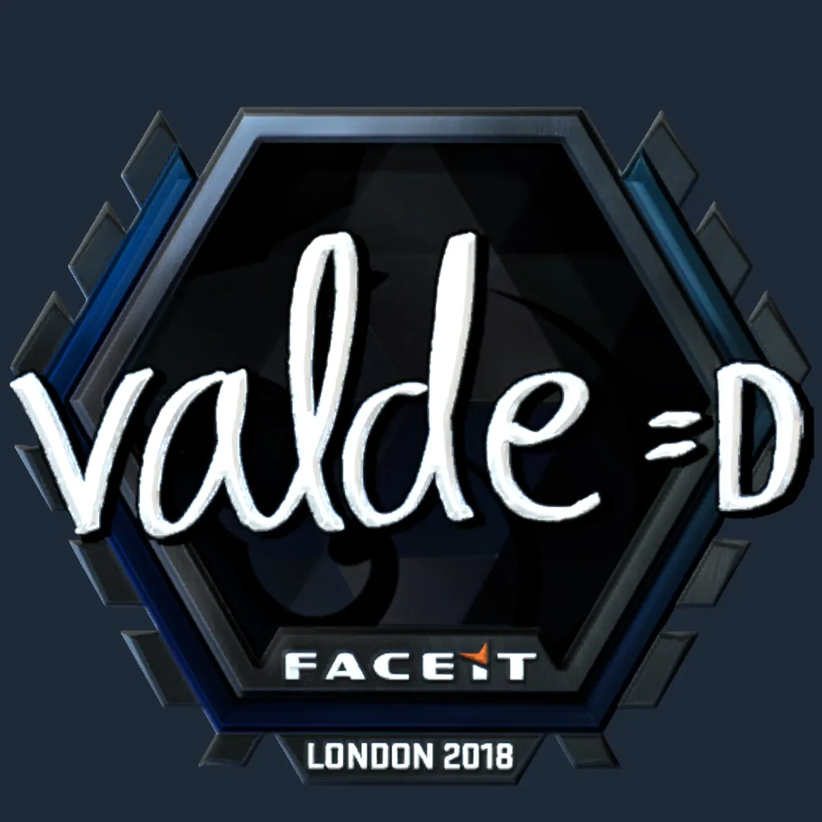 Sticker | v4lde (Foil) | London 2018
