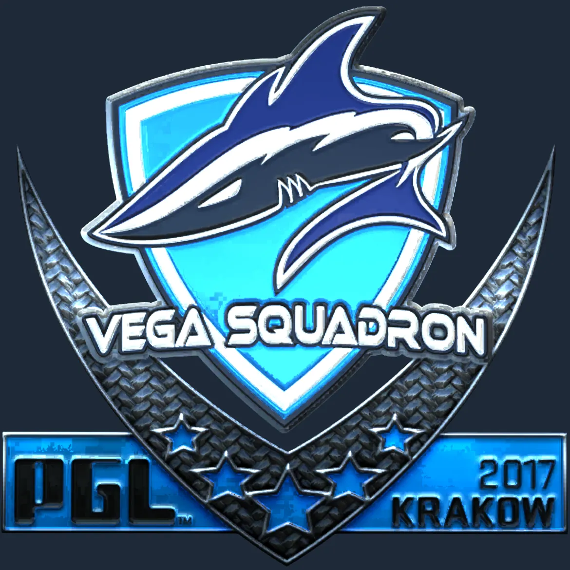 Sticker | Vega Squadron (Foil) | Krakow 2017