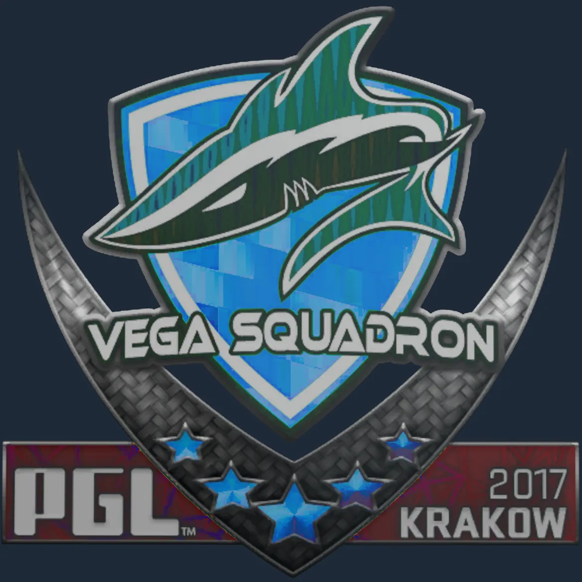 Sticker | Vega Squadron (Holo) | Krakow 2017