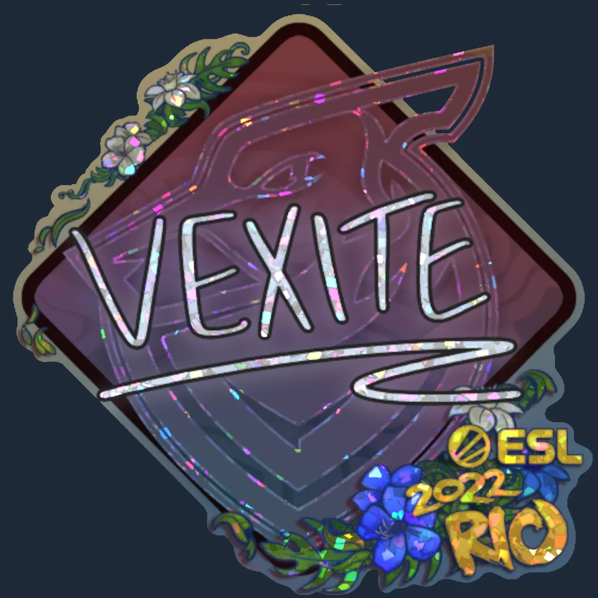 Sticker | vexite (Glitter) | Rio 2022