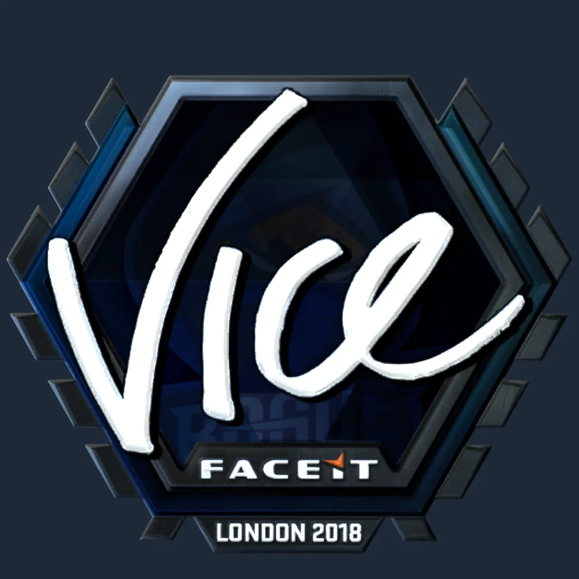 Sticker | vice (Foil) | London 2018