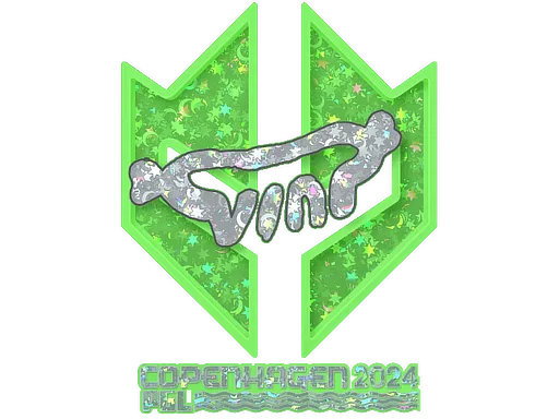 Sticker | VINI (Glitter) | Copenhagen 2024