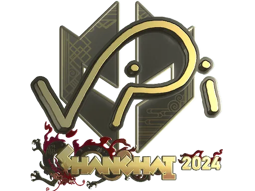 Sticker | VINI (Gold) | Shanghai 2024