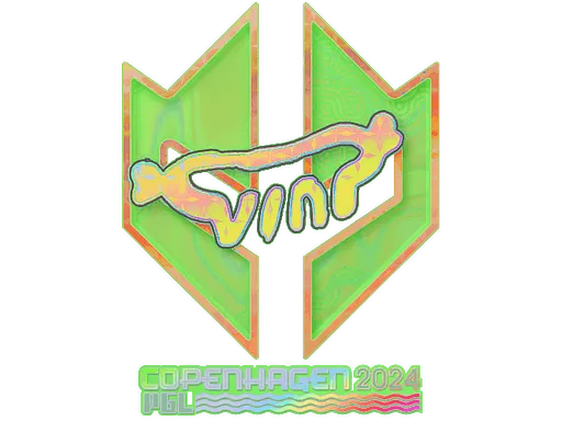 Sticker | VINI (Holo) | Copenhagen 2024