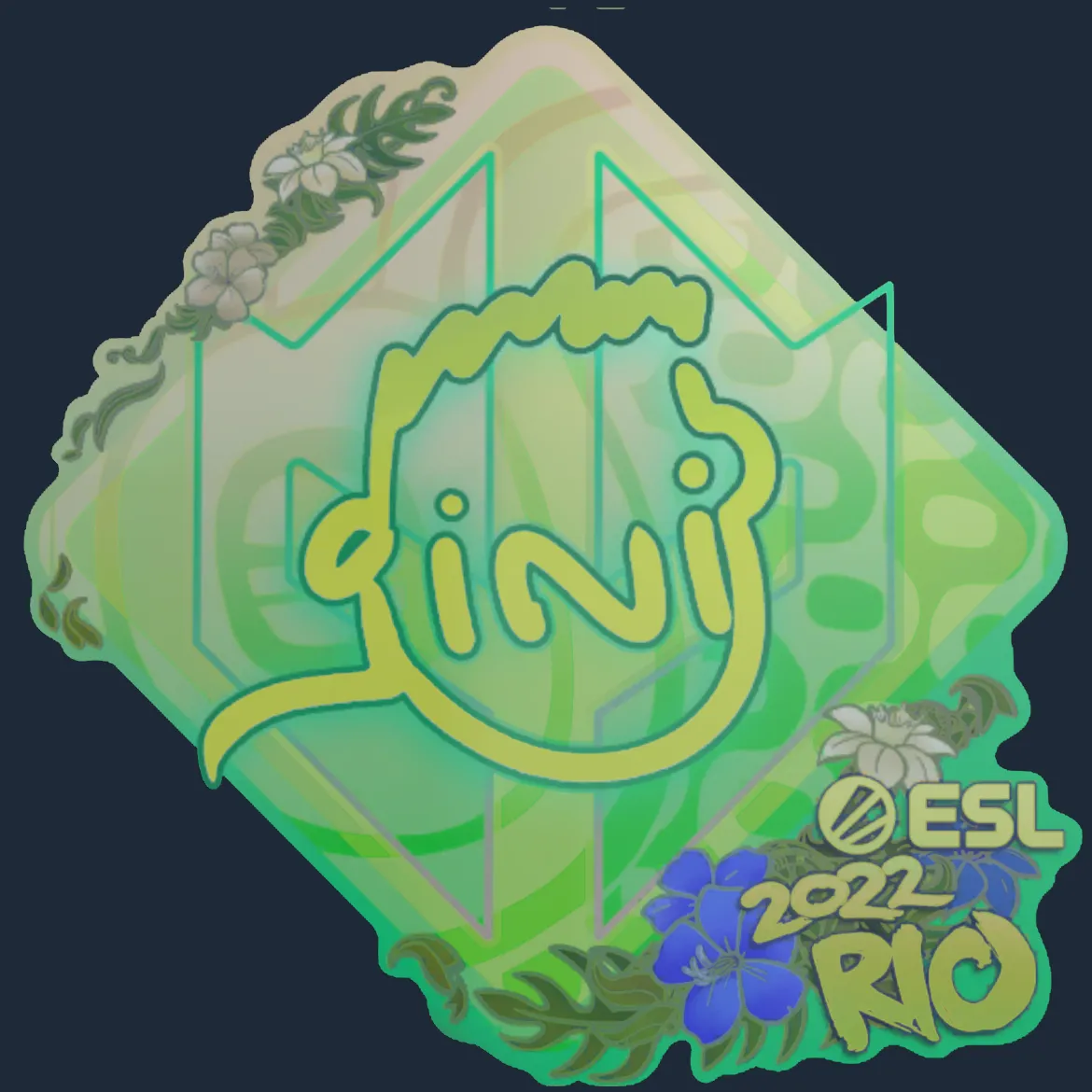 Sticker | VINI (Holo) | Rio 2022