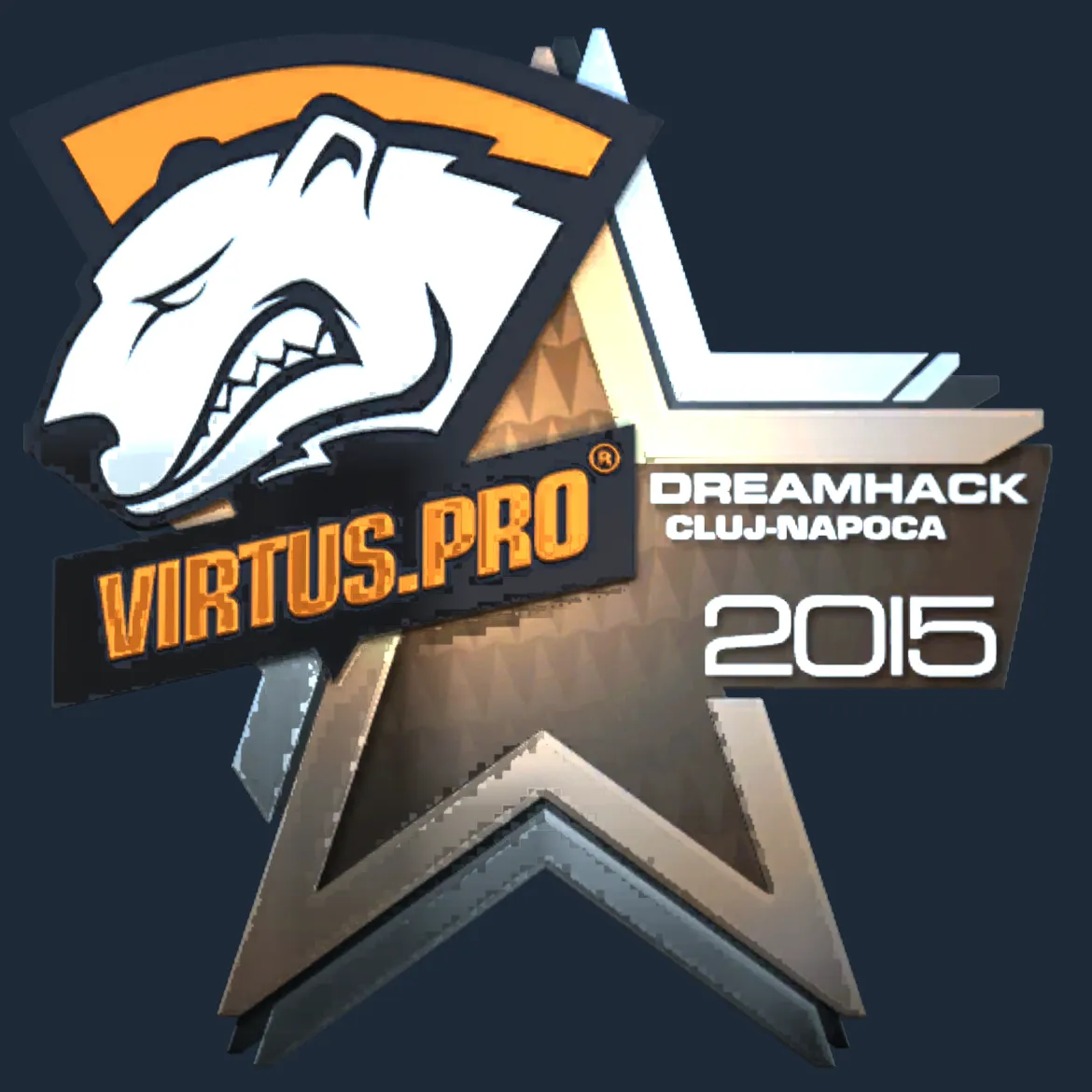 Sticker | Virtus.Pro (Foil) | Cluj-Napoca 2015