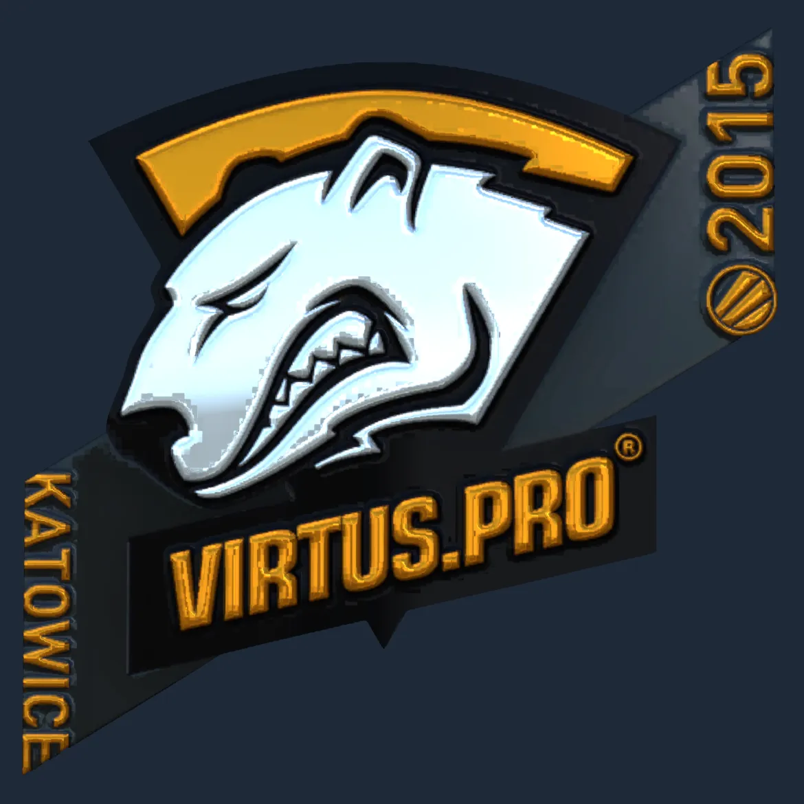 Sticker | Virtus.pro (Foil) | Katowice 2015