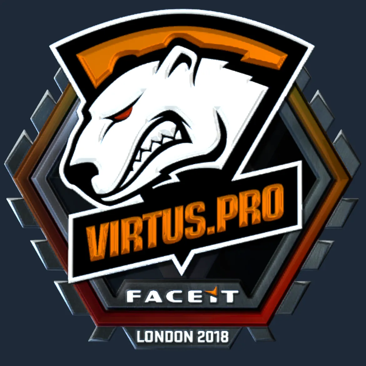 Sticker | Virtus.Pro (Foil) | London 2018