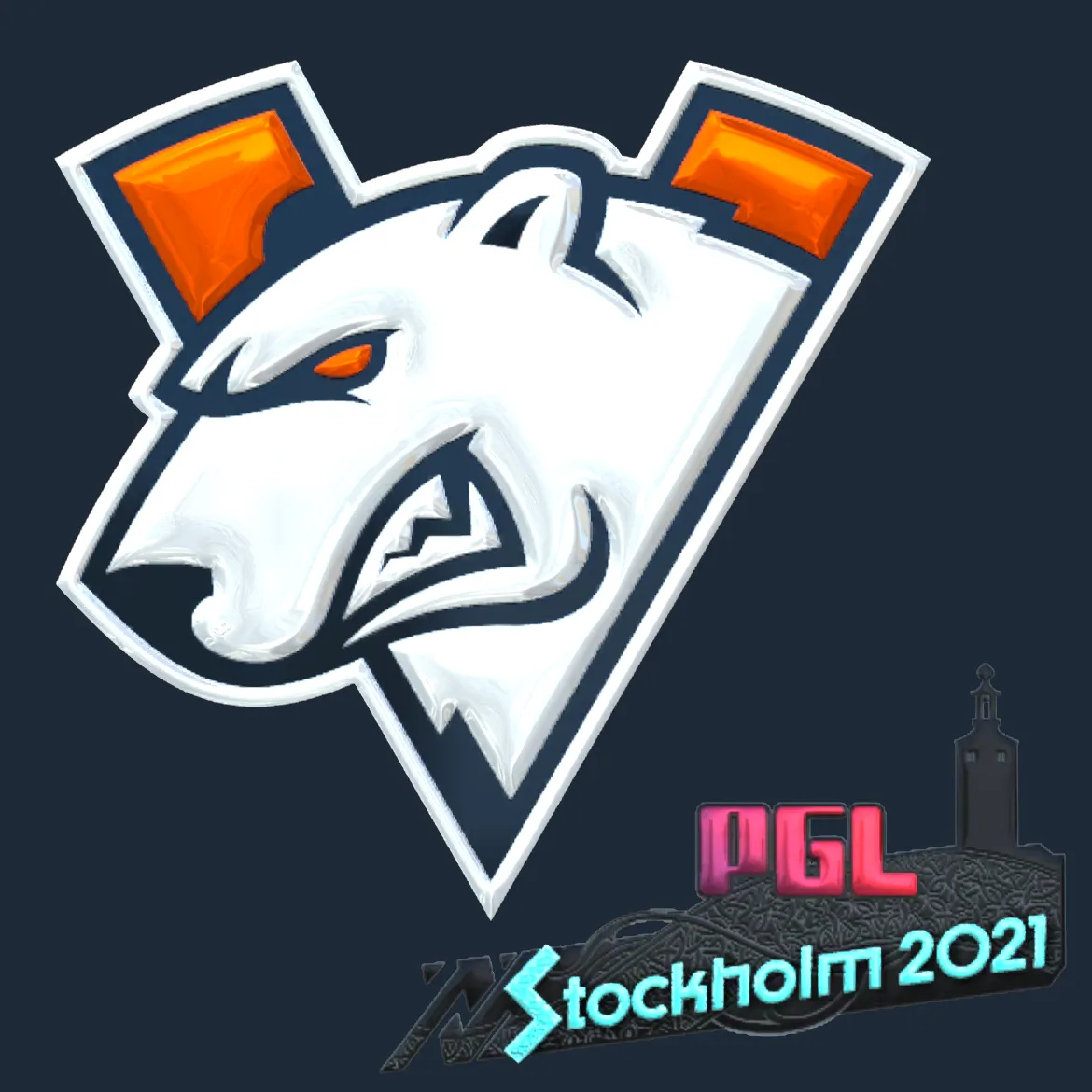 Sticker | Virtus.Pro (Foil) | Stockholm 2021