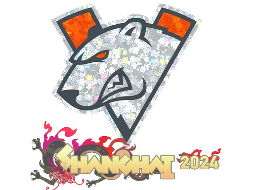 Sticker | Virtus.pro (Glitter) | Shanghai 2024