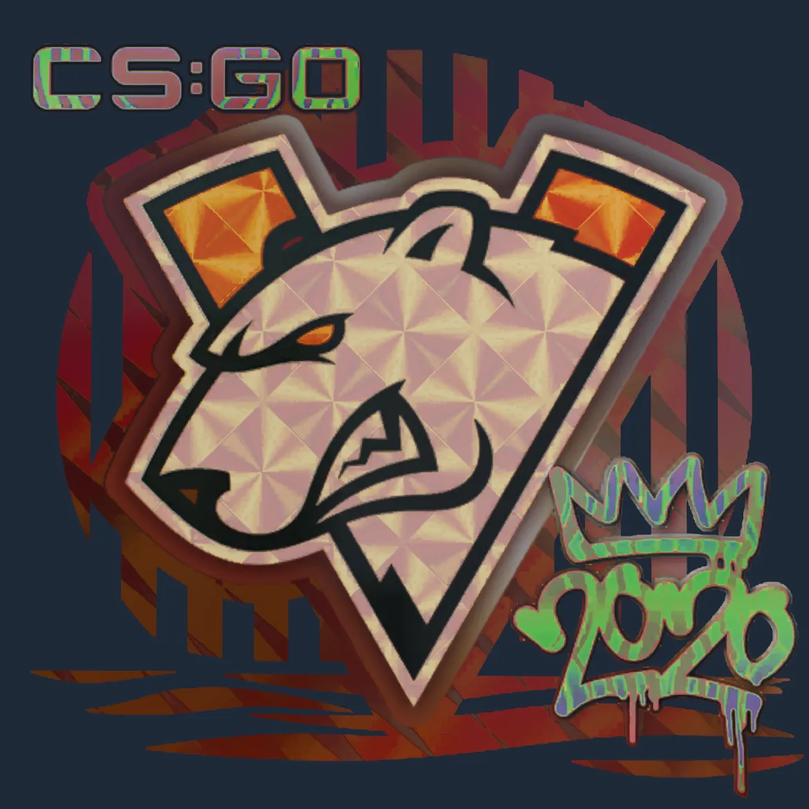 Sticker | Virtus.pro (Holo) | 2020 RMR