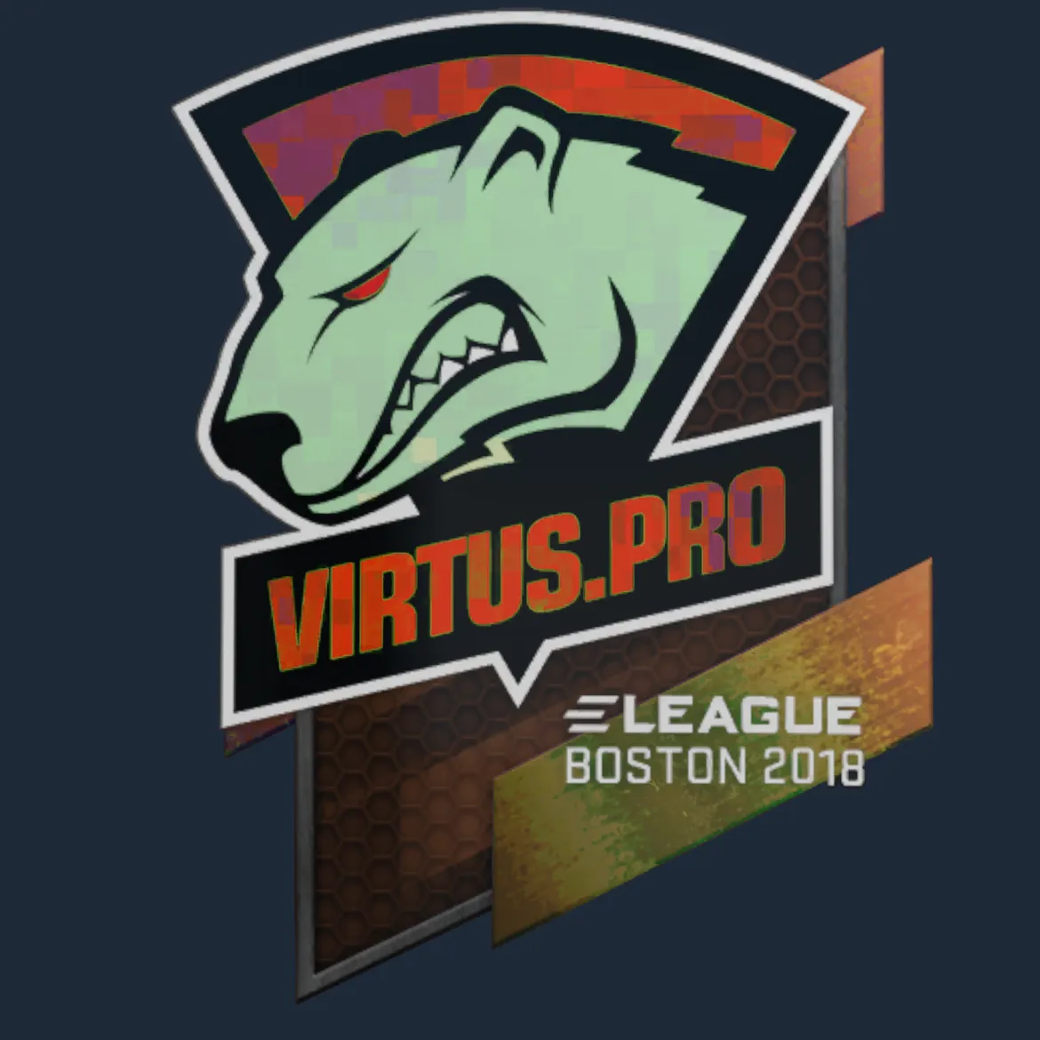Sticker | Virtus.Pro (Holo) | Boston 2018