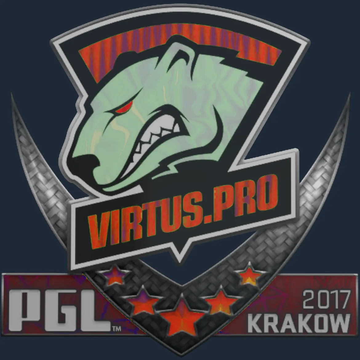 Sticker | Virtus.Pro (Holo) | Krakow 2017