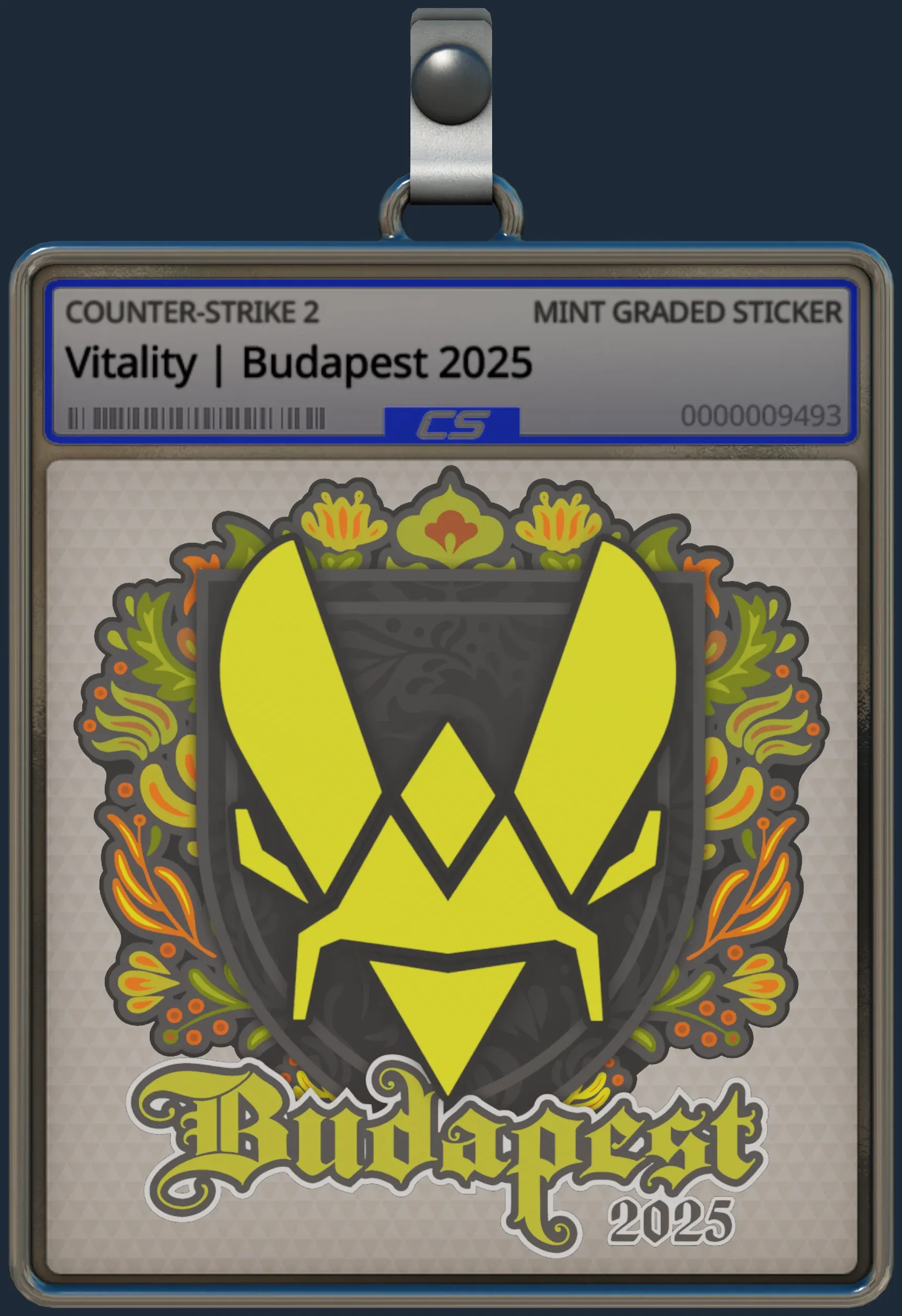 Sticker | Vitality | Budapest 2025