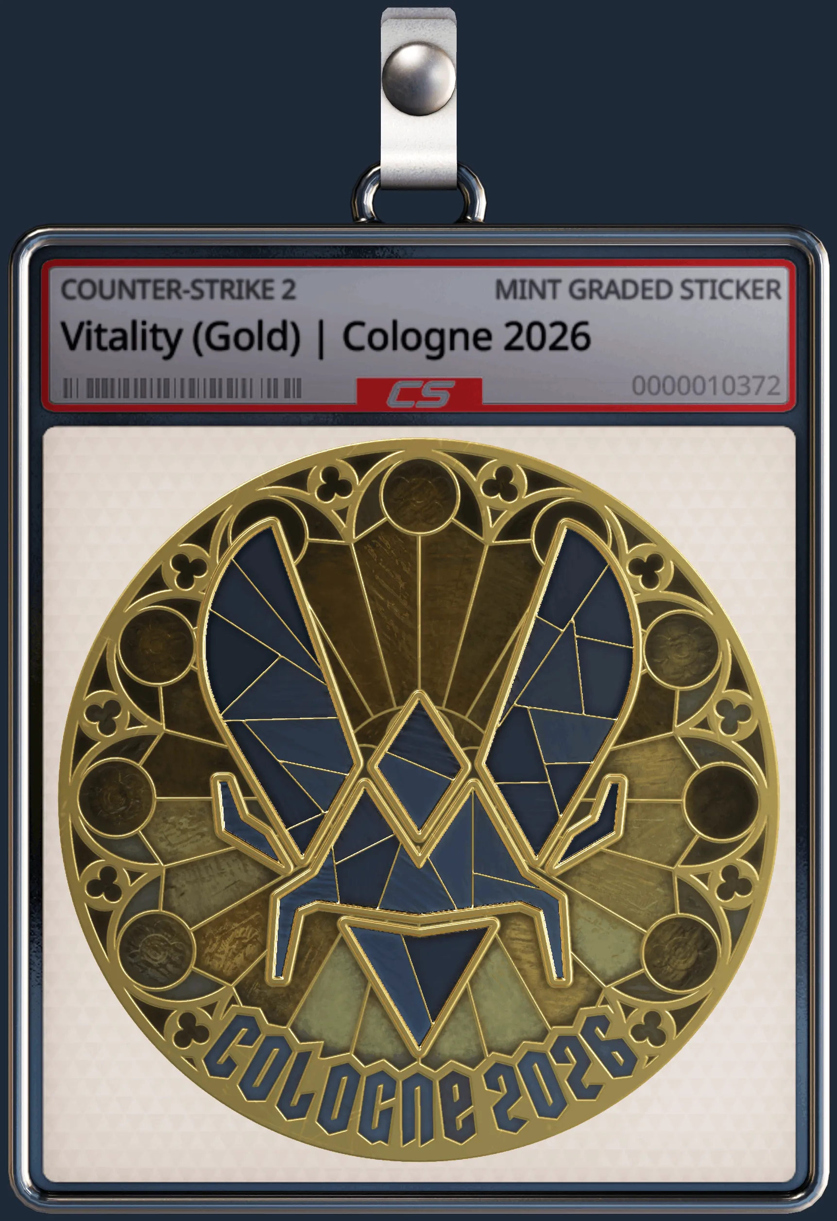 Sticker | Vitality (Gold) | Cologne 2026
