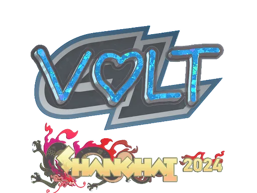 Sticker | volt (Glitter) | Shanghai 2024