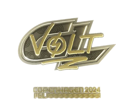 Sticker | volt (Gold) | Copenhagen 2024