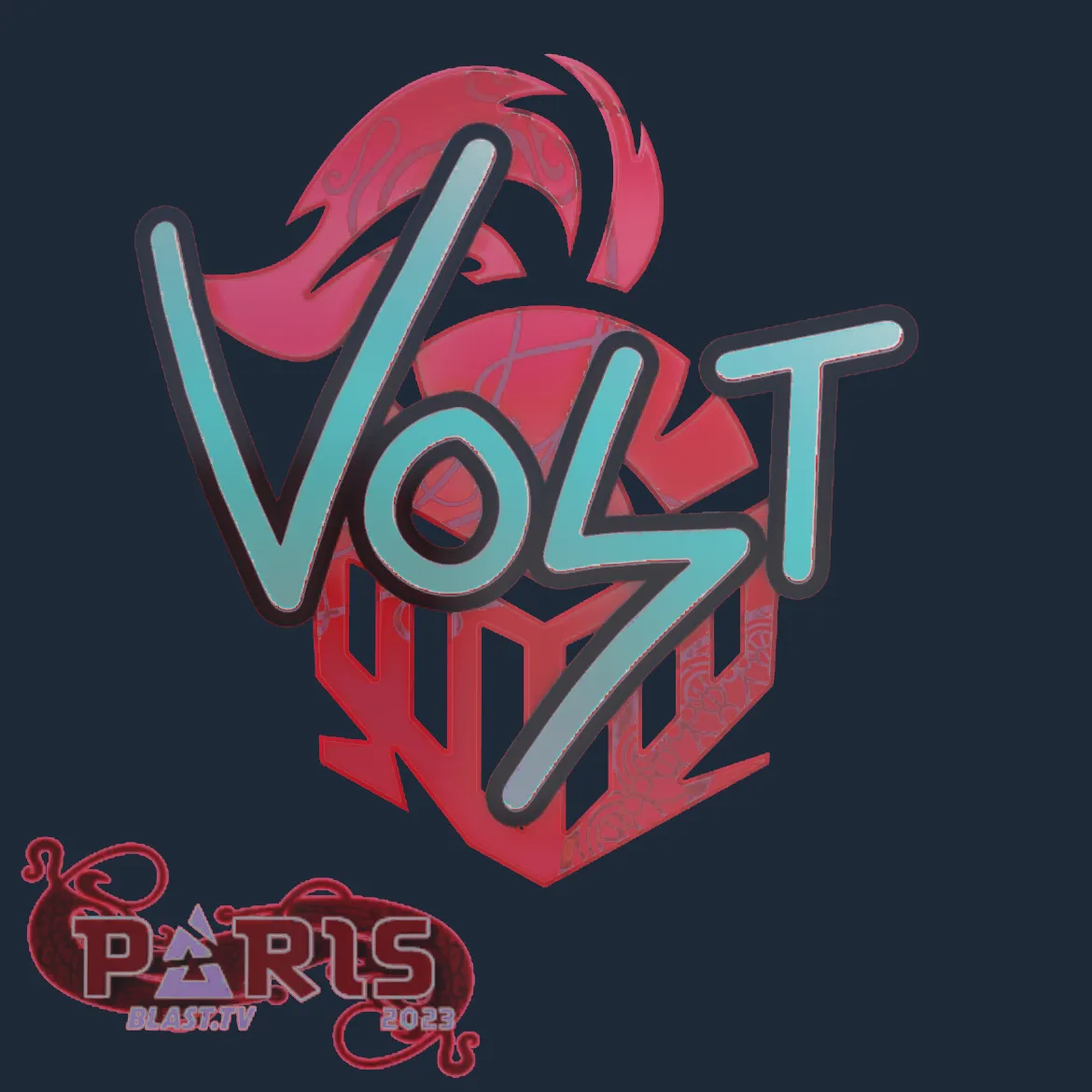 Sticker | volt (Holo) | Paris 2023