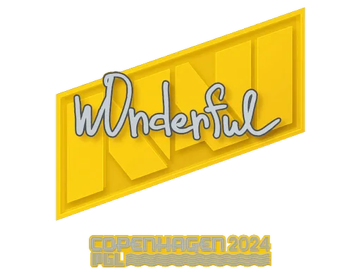 Sticker | w0nderful | Copenhagen 2024