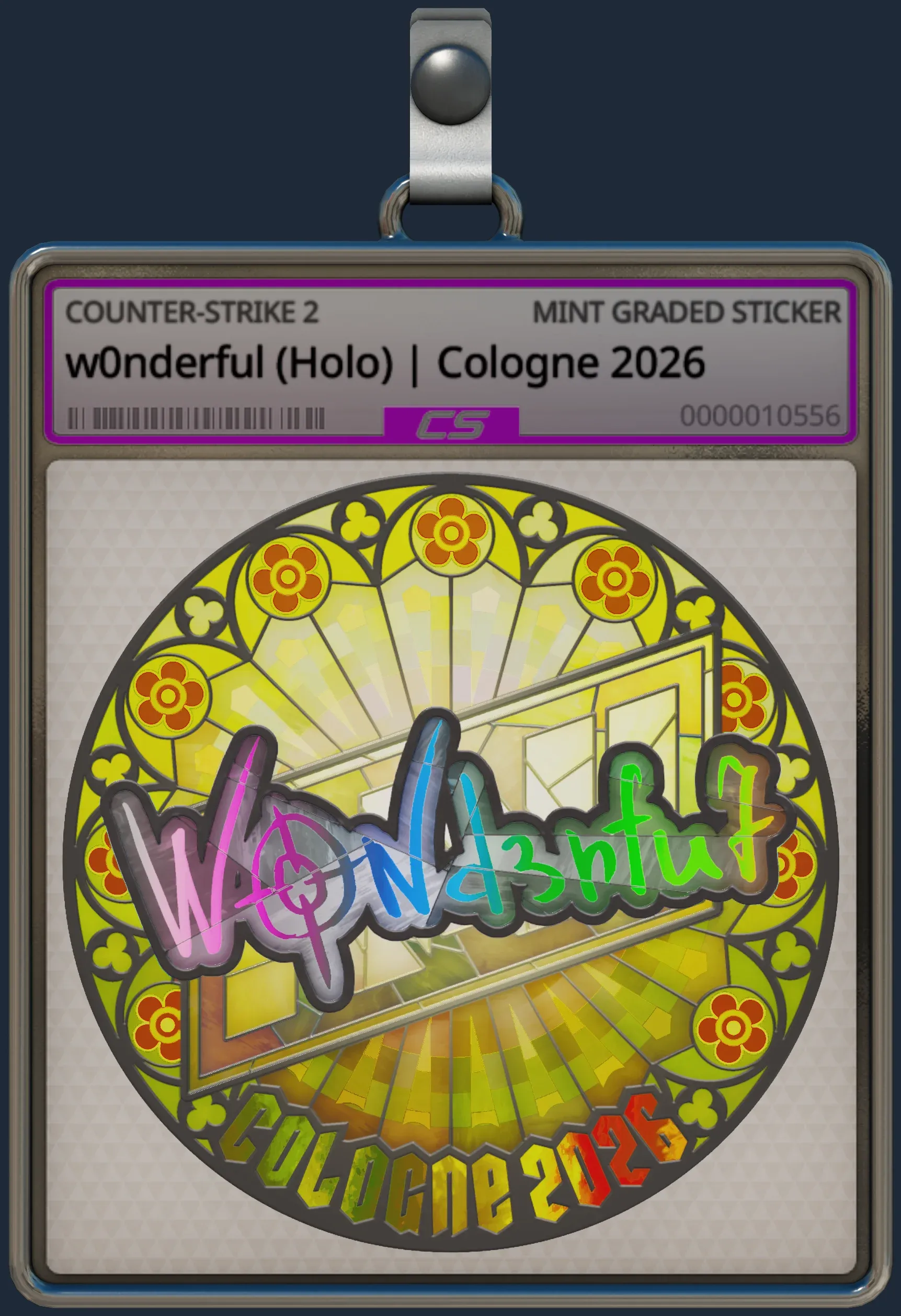 Sticker | w0nderful (Holo) | Cologne 2026