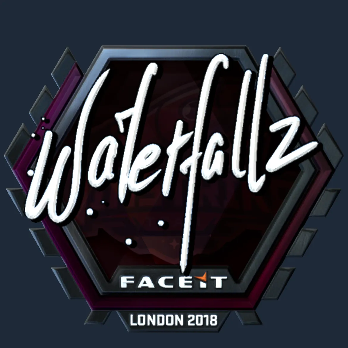 Sticker | waterfaLLZ (Foil) | London 2018