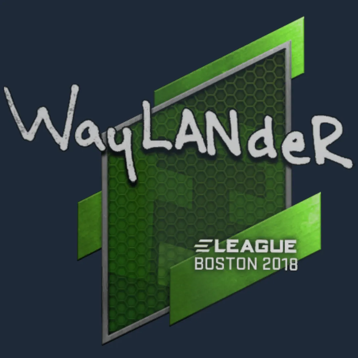 Sticker | wayLander | Boston 2018