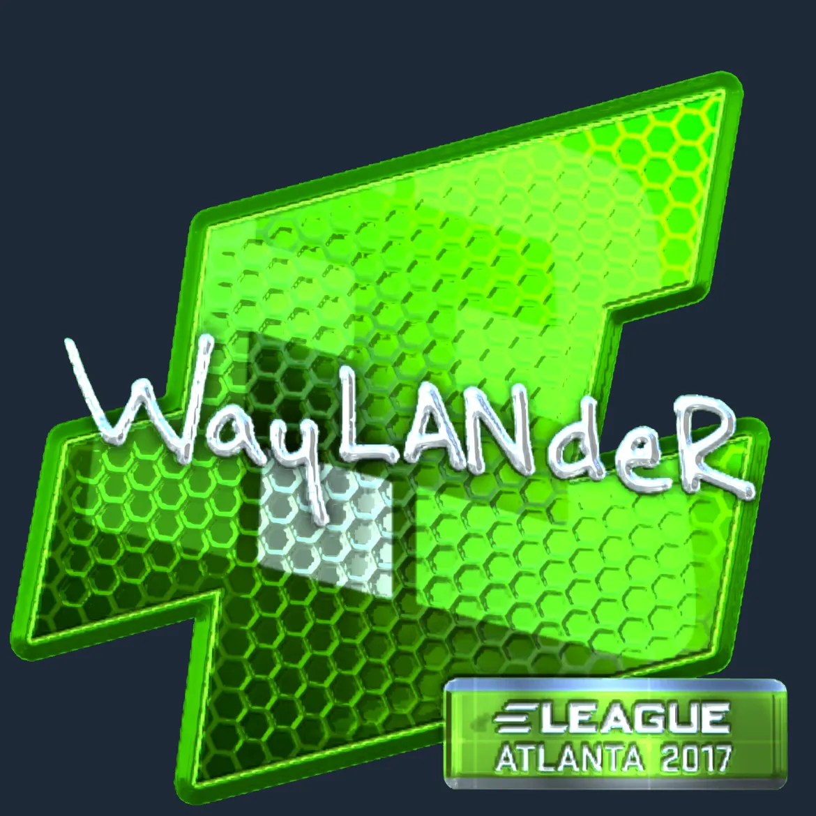 Sticker | wayLander (Foil) | Atlanta 2017