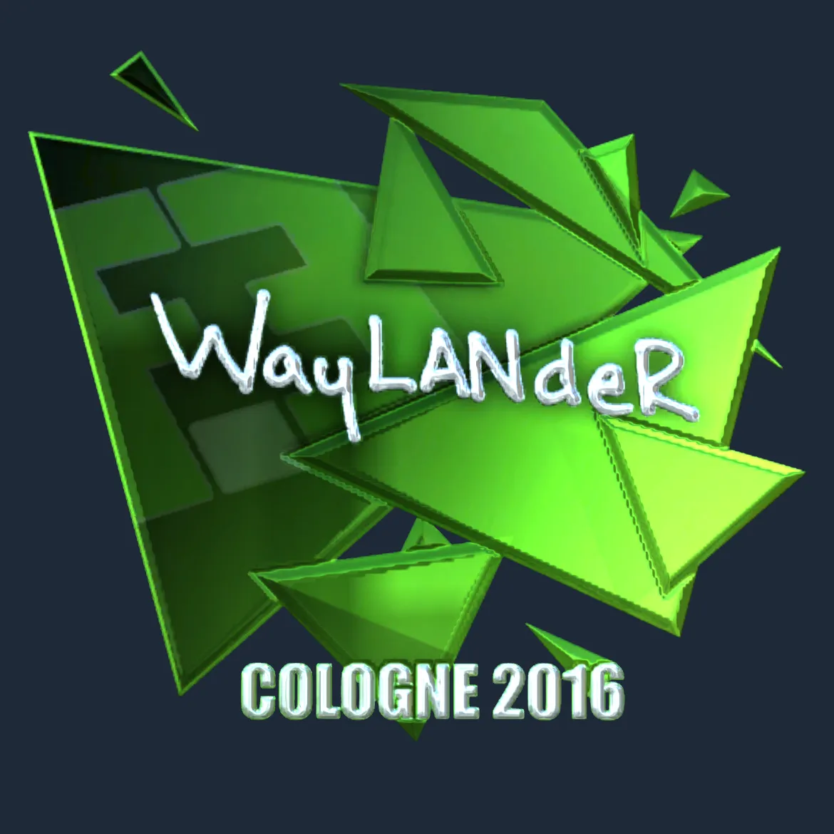 Sticker | wayLander (Foil) | Cologne 2016