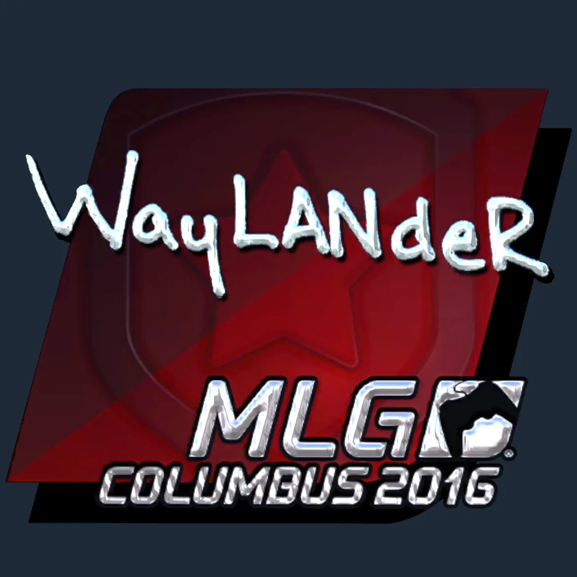 Sticker | wayLander (Foil) | MLG Columbus 2016