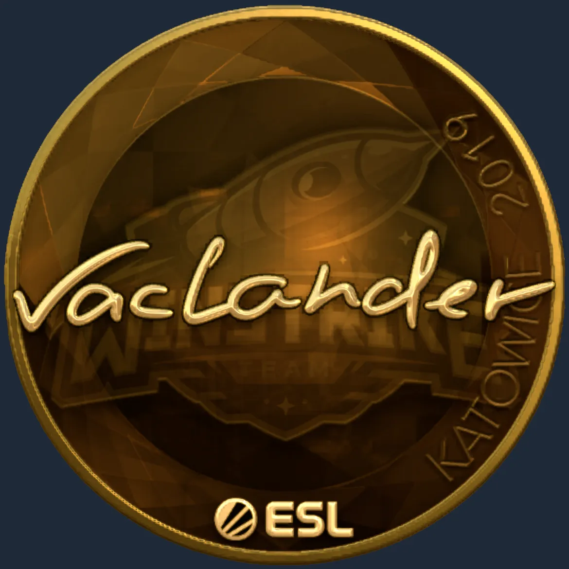 Sticker | wayLander (Gold) | Katowice 2019