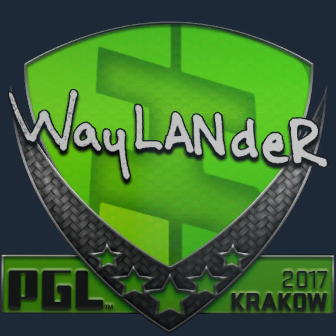 Sticker | wayLander | Krakow 2017