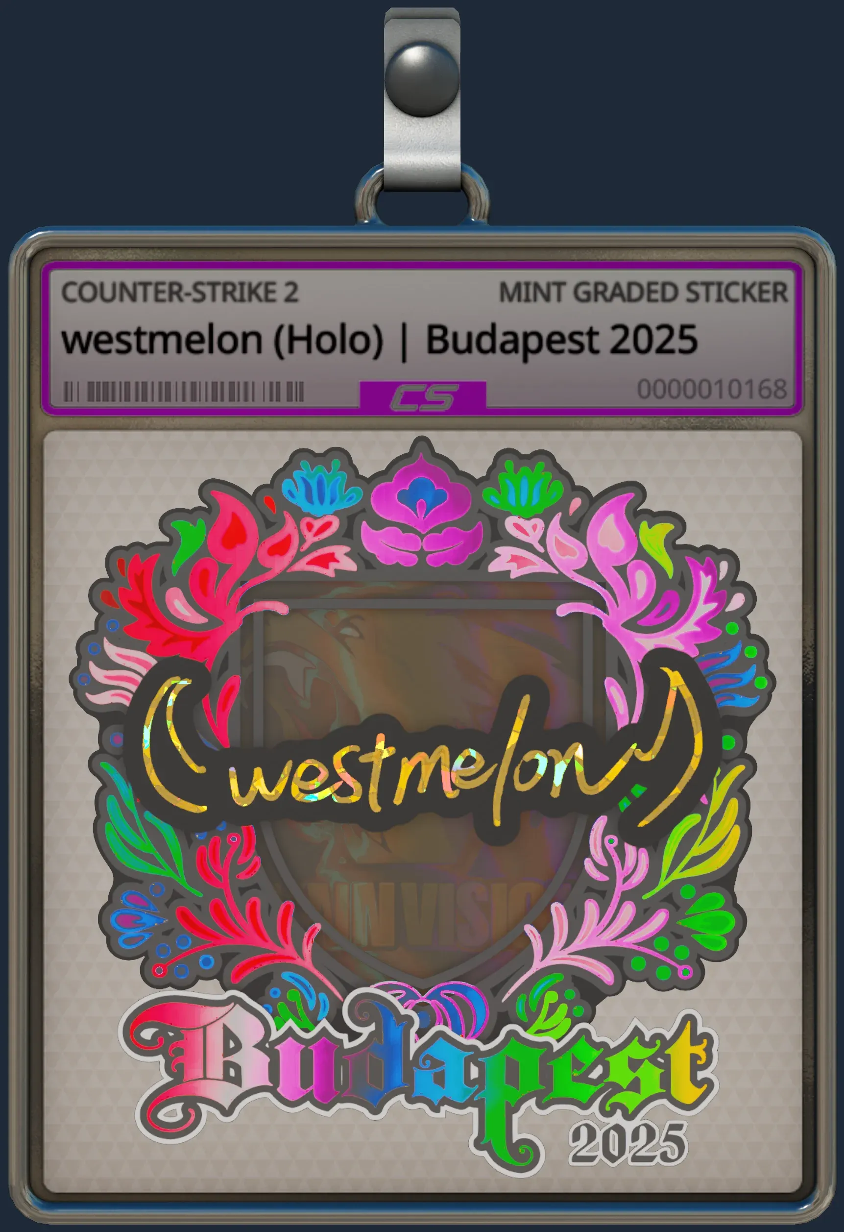 Sticker | westmelon (Holo) | Budapest 2025