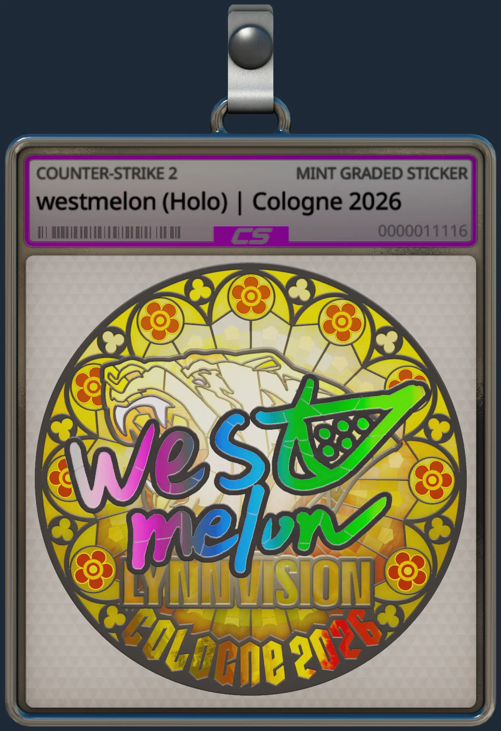 Sticker | westmelon (Holo) | Cologne 2026 Sticker | westmelon (Holo) | Cologne 2026