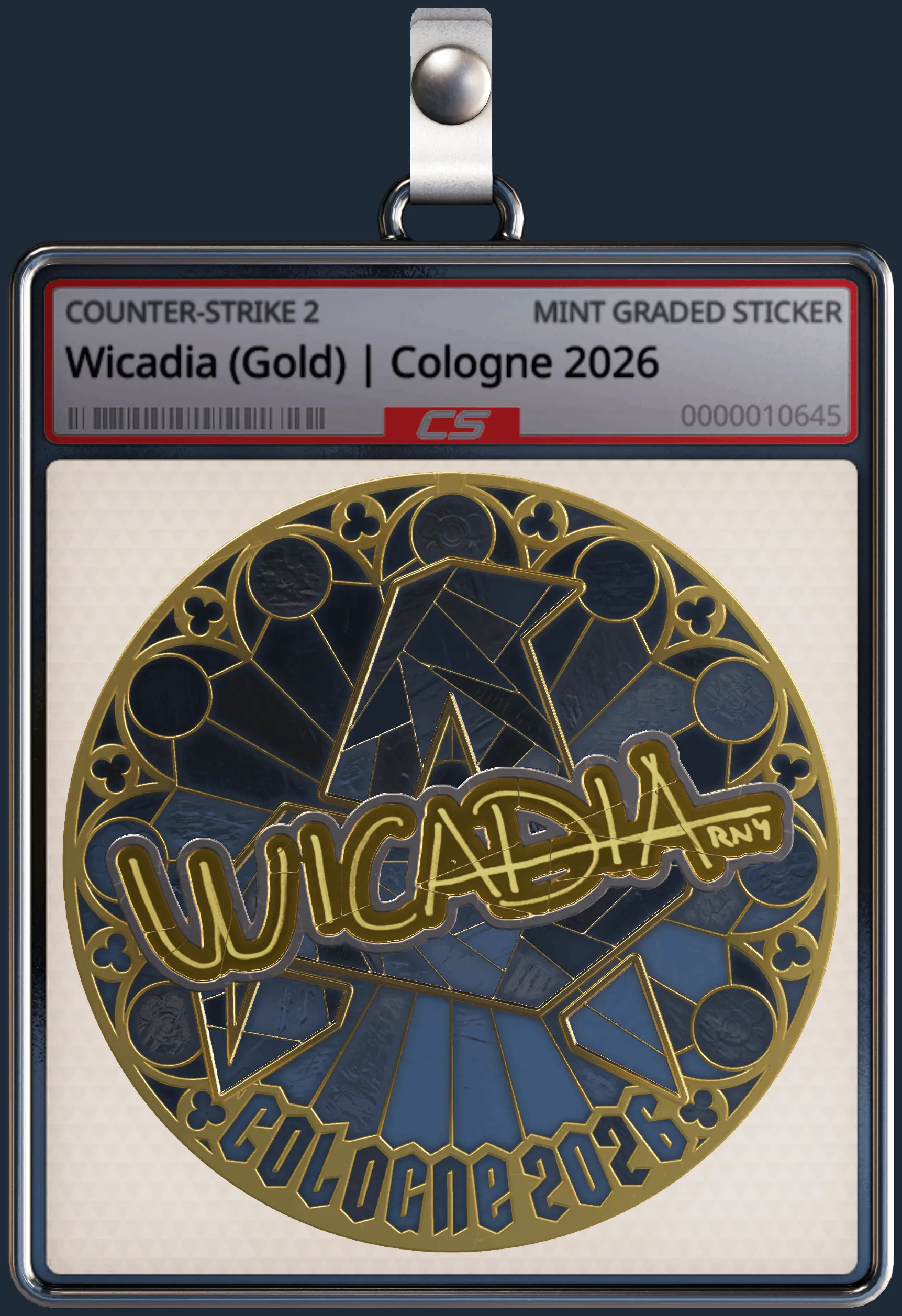 Sticker | Wicadia (Gold) | Cologne 2026