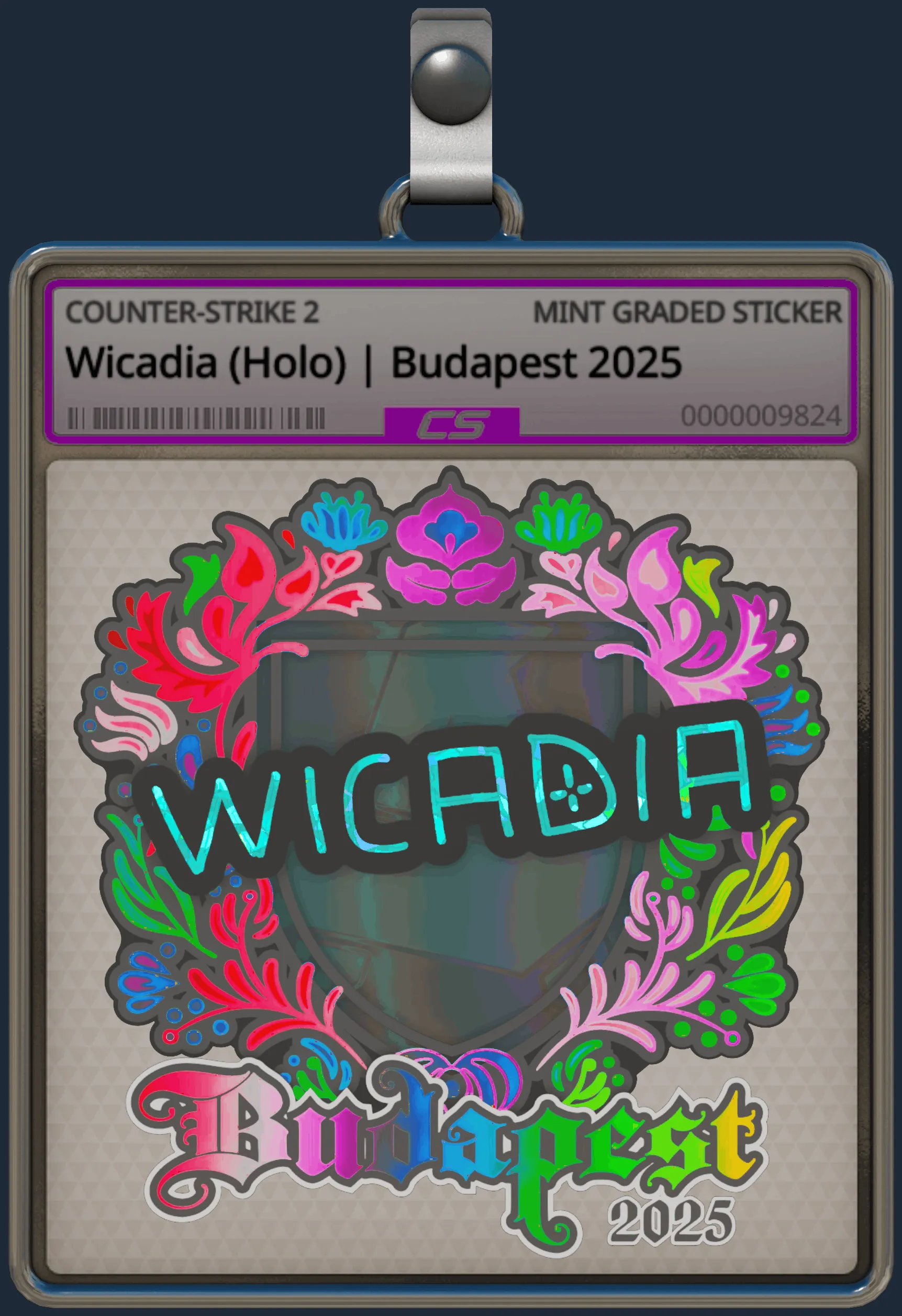 Sticker | Wicadia (Holo) | Budapest 2025