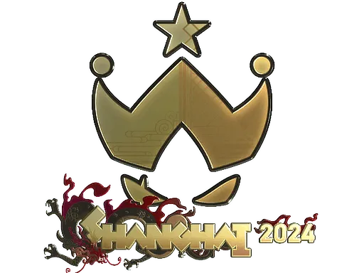 Sticker | Wildcard (Gold) | Shanghai 2024