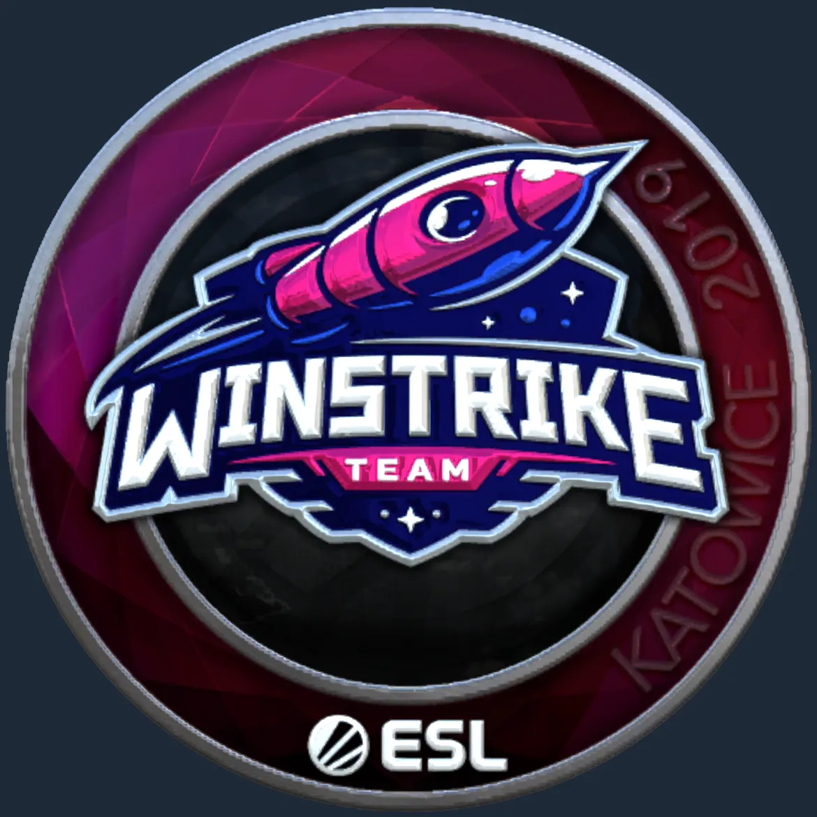 Sticker | Winstrike Team (Foil) | Katowice 2019