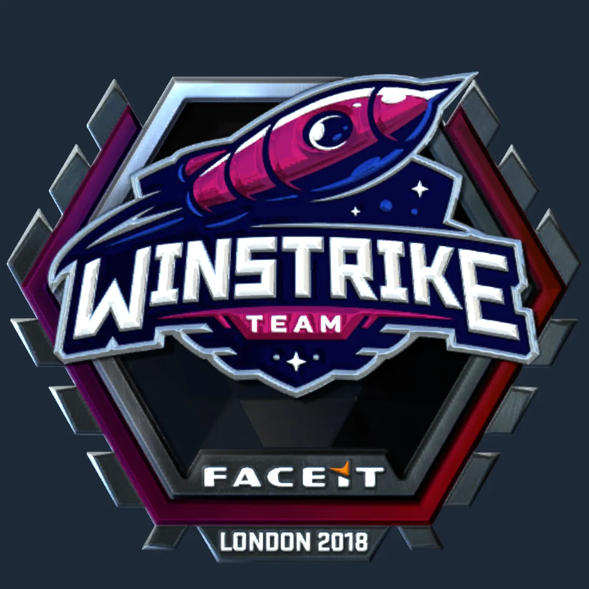 Sticker | Winstrike Team (Foil) | London 2018