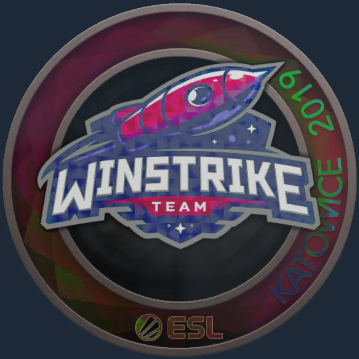 Sticker | Winstrike Team (Holo) | Katowice 2019