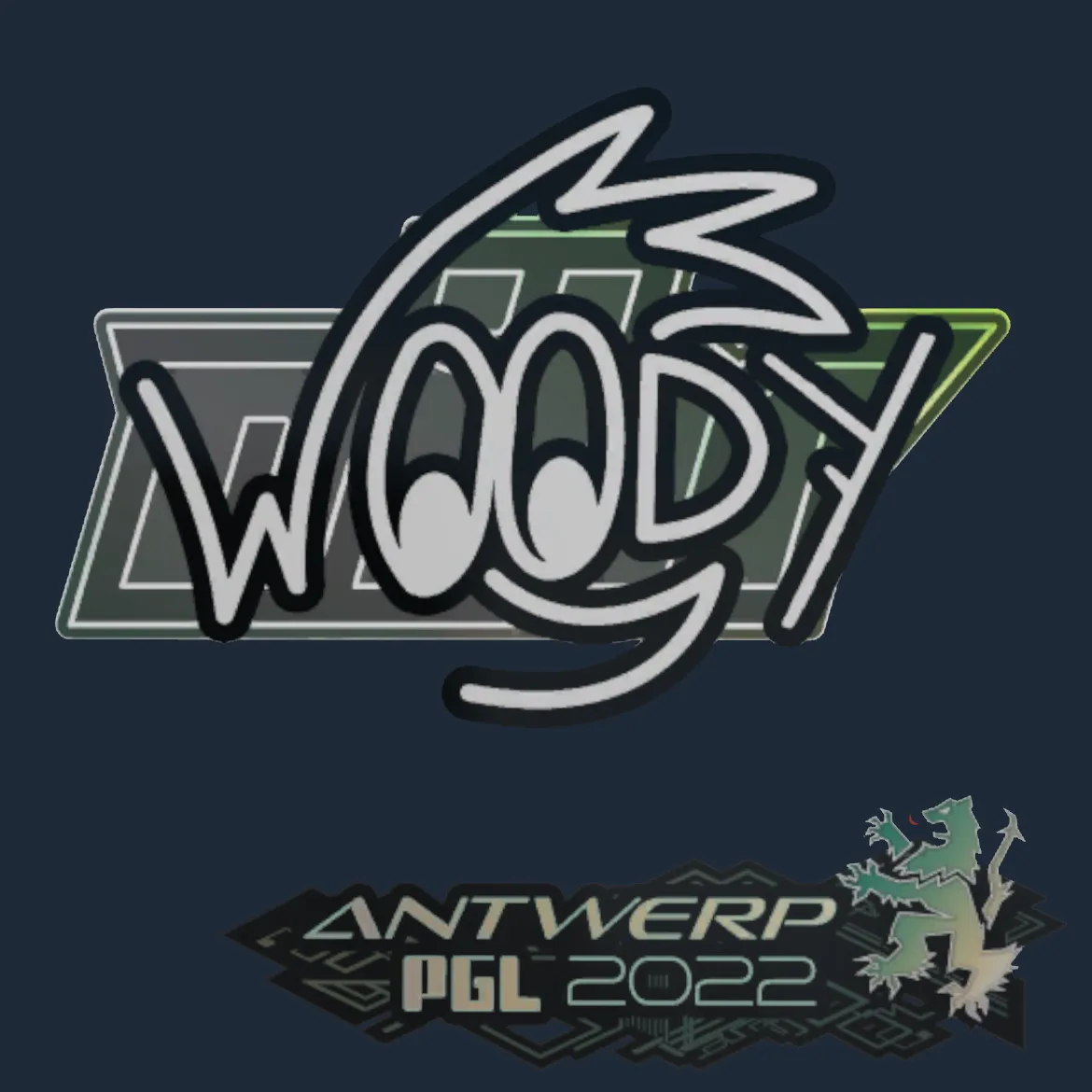 Sticker | WOOD7 | Antwerp 2022