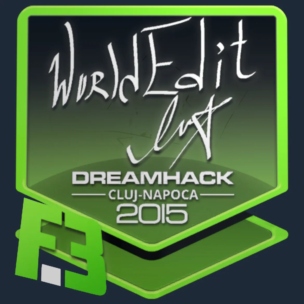Sticker | WorldEdit | Cluj-Napoca 2015