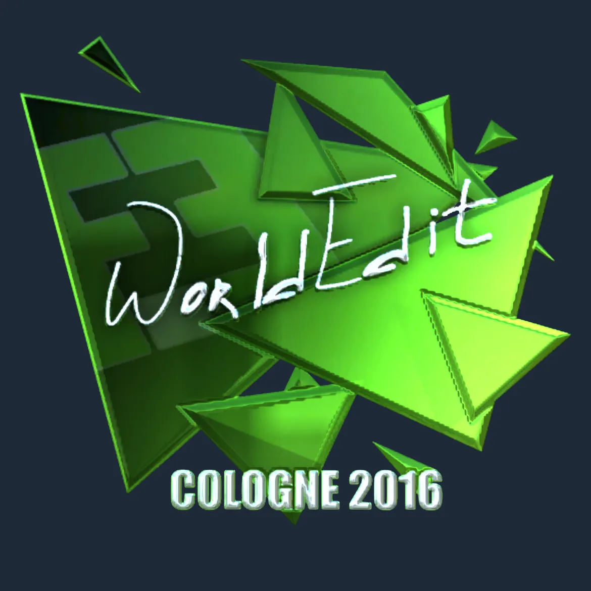 Sticker | WorldEdit (Foil) | Cologne 2016